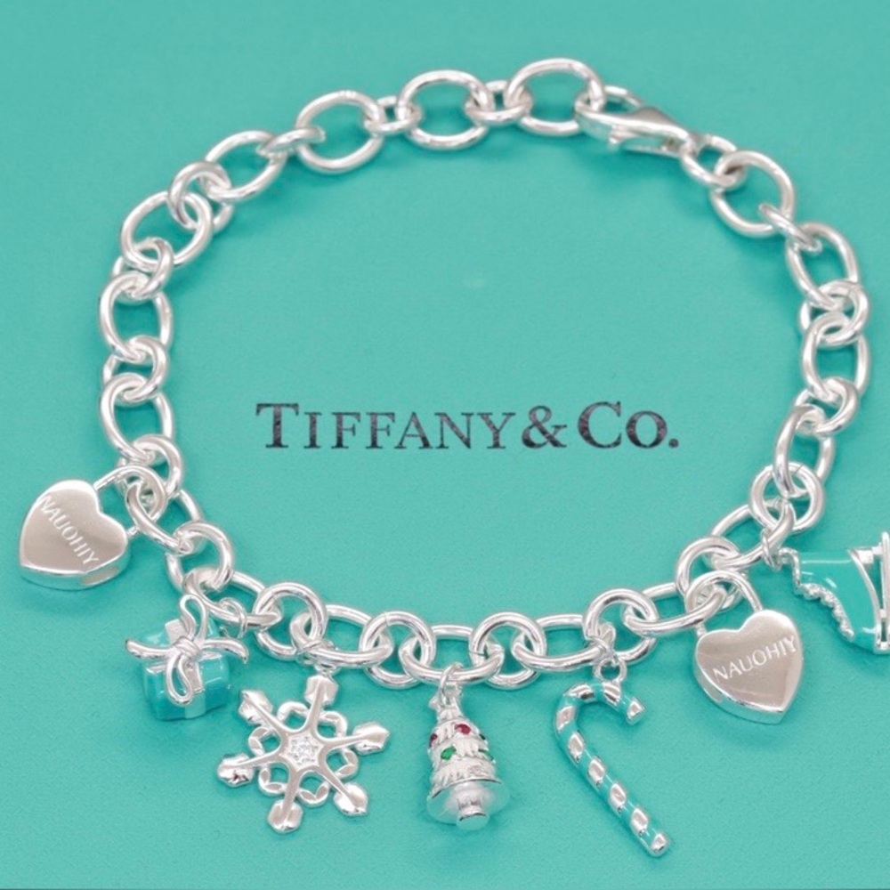 Tiffany Christmas-themed bracelet - Picture 2 of 5